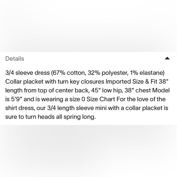 Perfect like new J.McLaughlin Bryony Dress In Mod Squad 3/4 Sleeve Blue - Picture 4 of 12